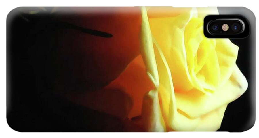 Yellow Rose Sideview - Phone Case