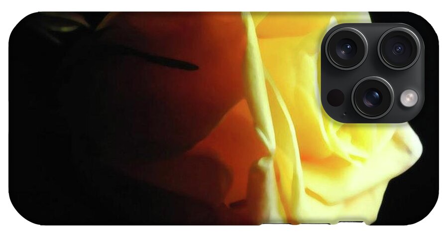 Yellow Rose Sideview - Phone Case