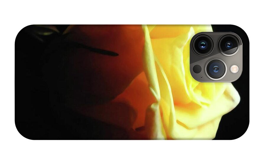 Yellow Rose Sideview - Phone Case