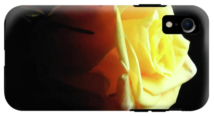 Yellow Rose Sideview - Phone Case