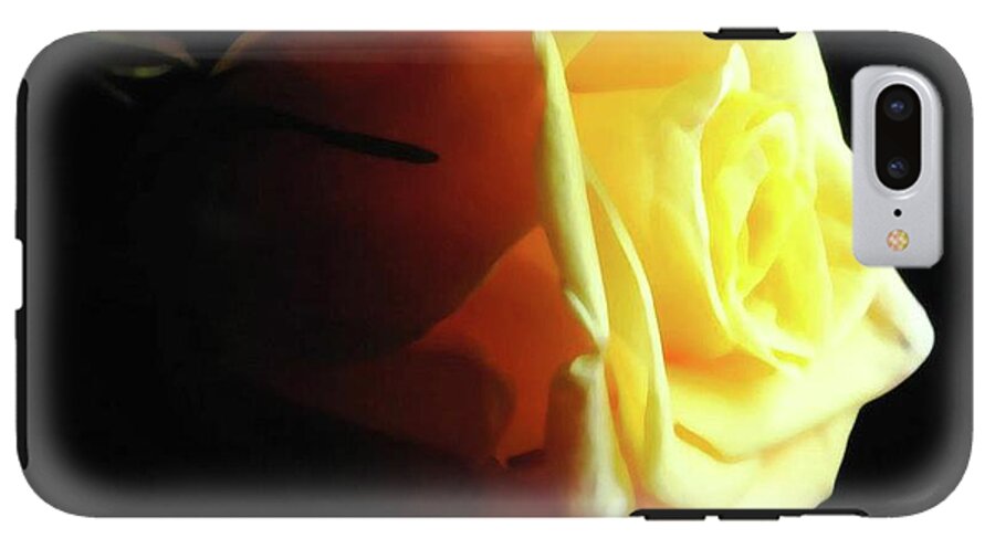 Yellow Rose Sideview - Phone Case