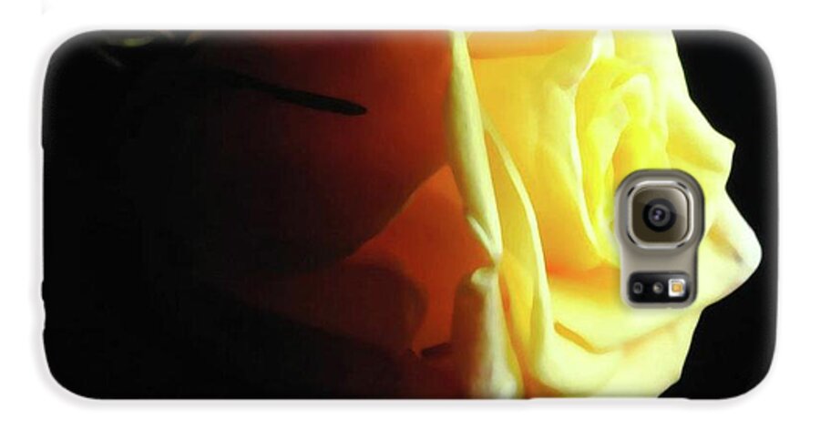 Yellow Rose Sideview - Phone Case