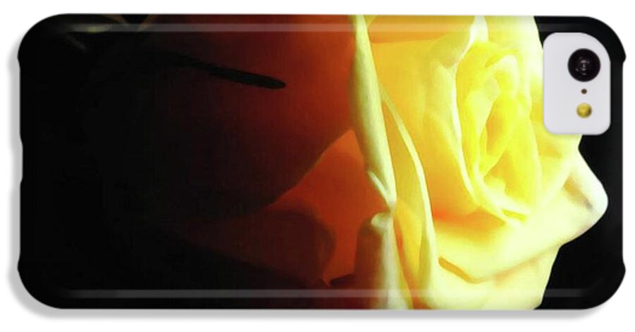 Yellow Rose Sideview - Phone Case