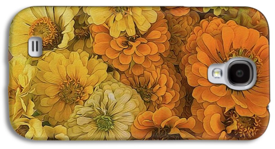 Yellow Zinnias - Phone Case