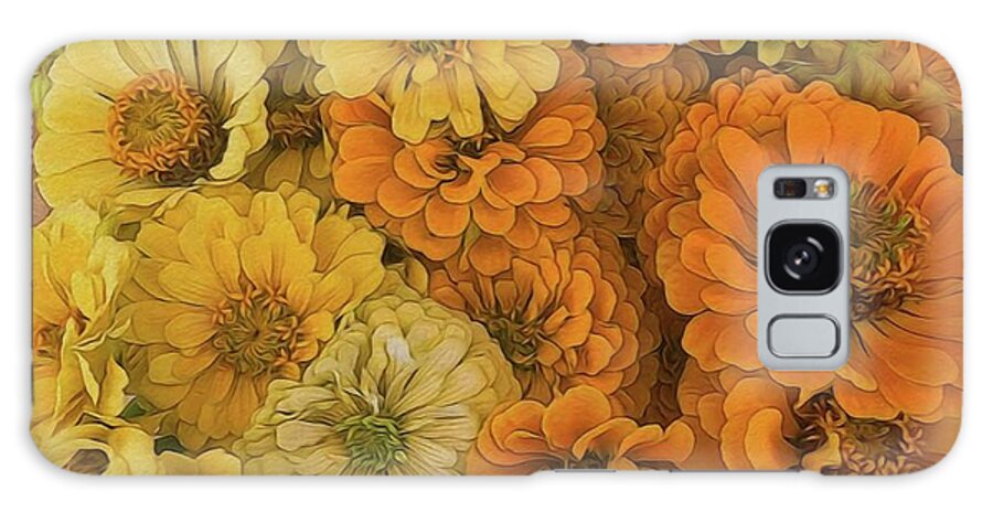 Yellow Zinnias - Phone Case
