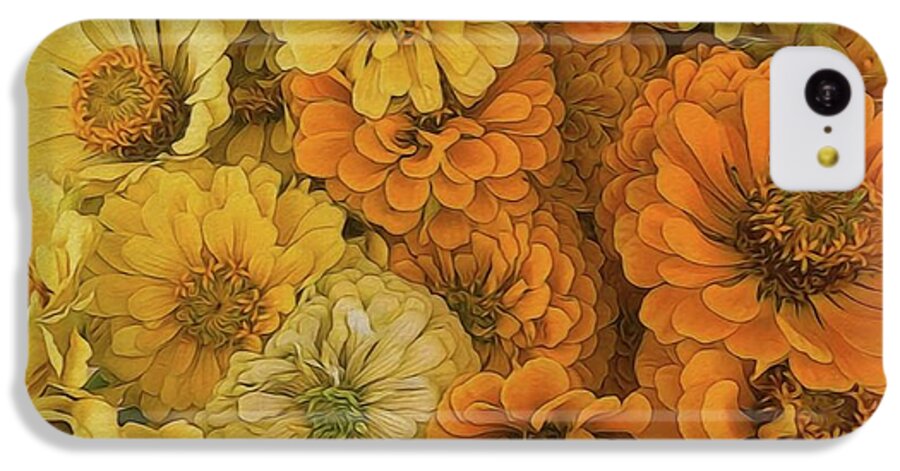 Yellow Zinnias - Phone Case