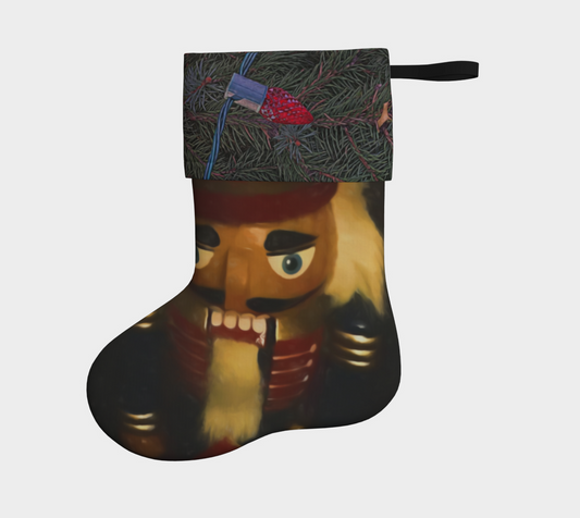 Nutcracker Holiday Stocking