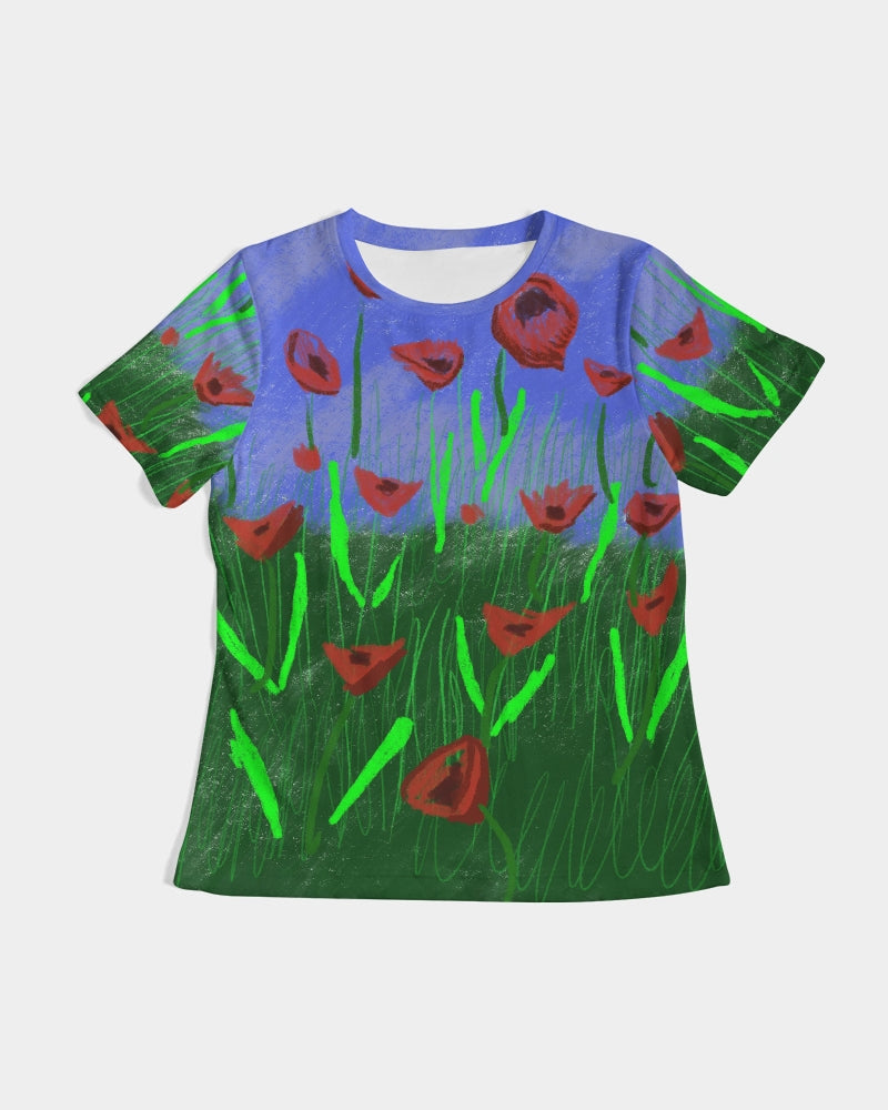 Field Of Poppies Women's Tee