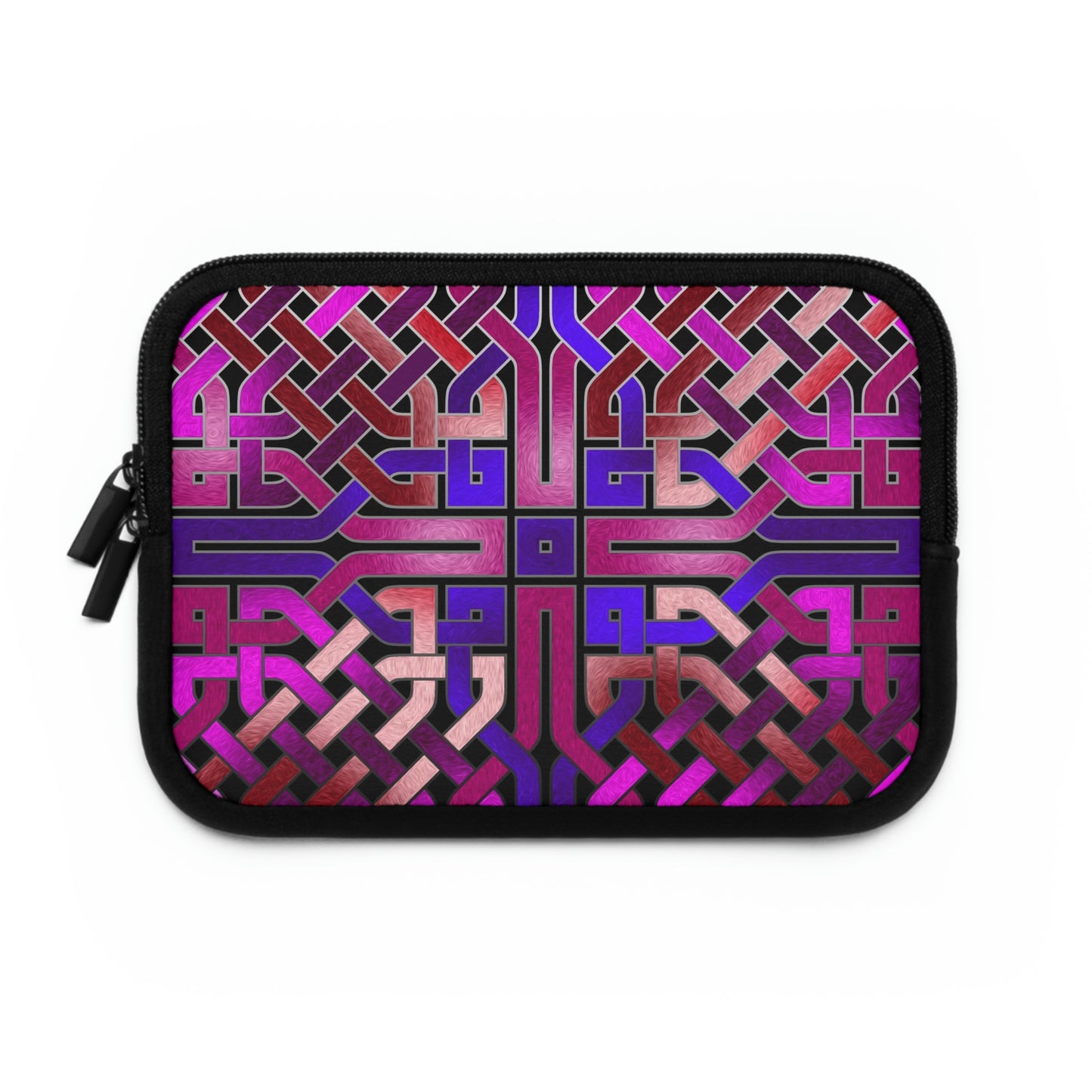 Pink Celtic Knot Square Laptop Sleeve