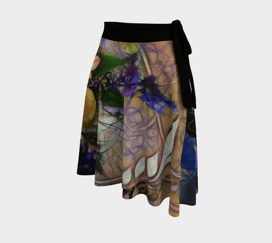 The Engagement Flowers Wrap Skirt
