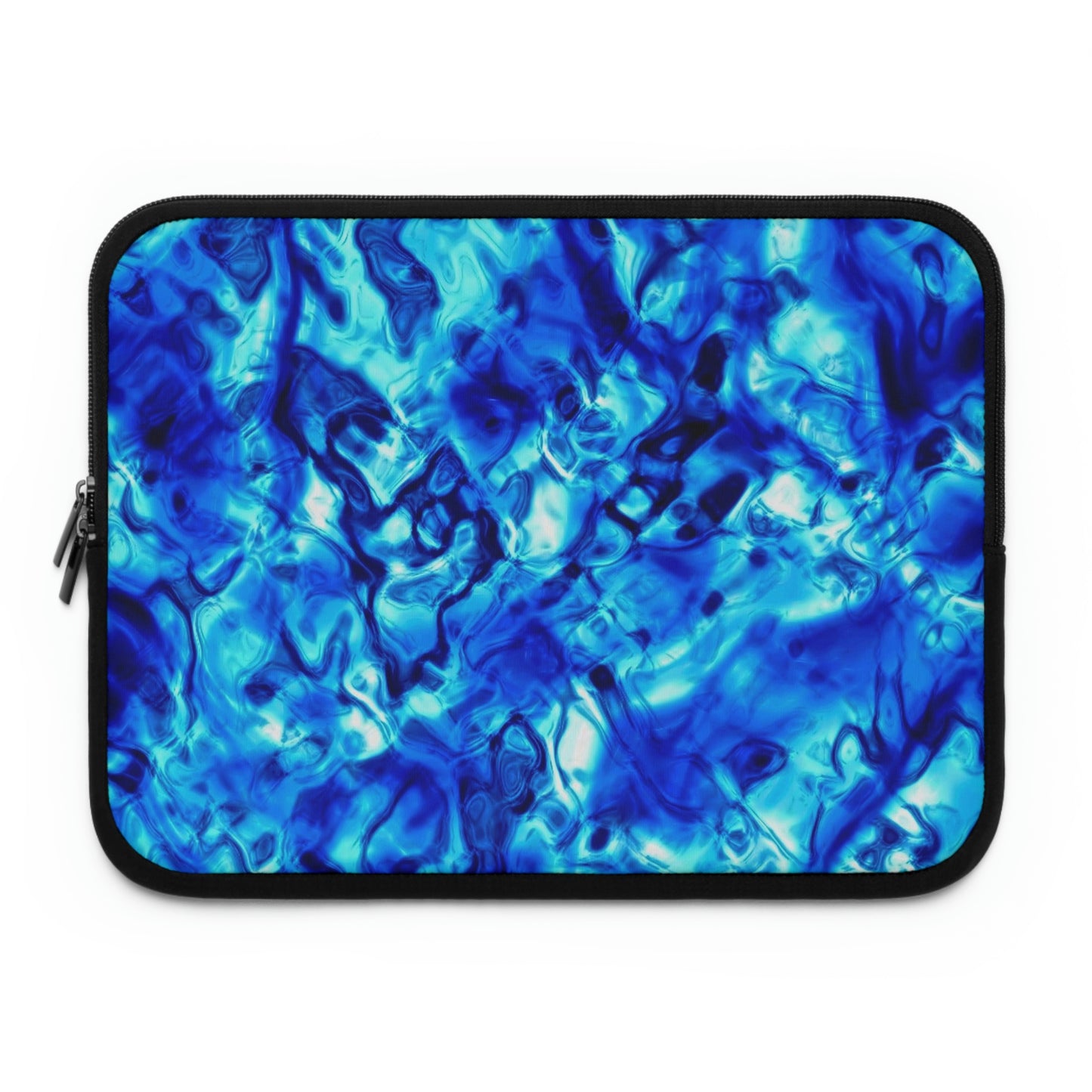 Blue Water Abstract Laptop Sleeve