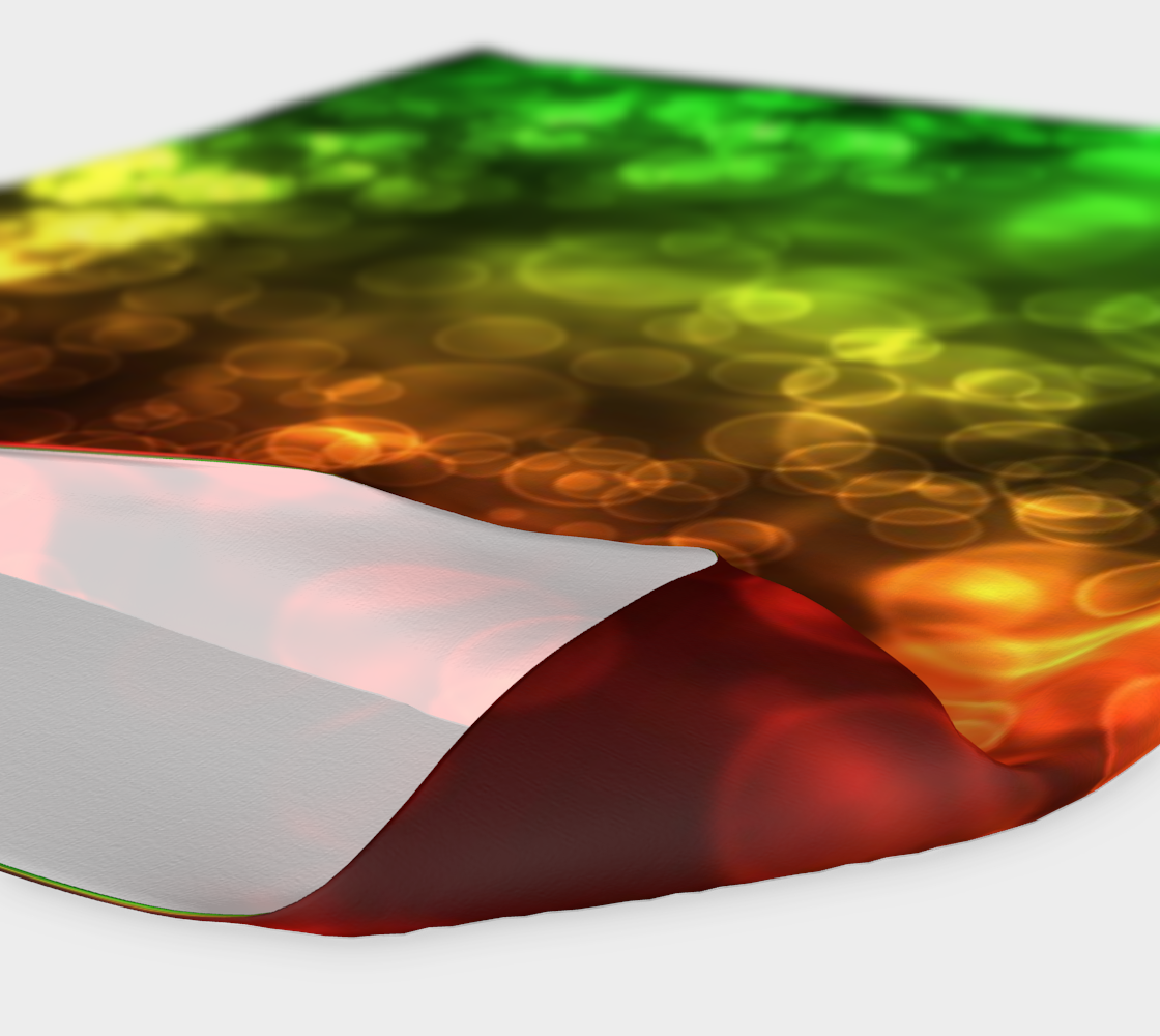 Red Green Bokeh Light Headband
