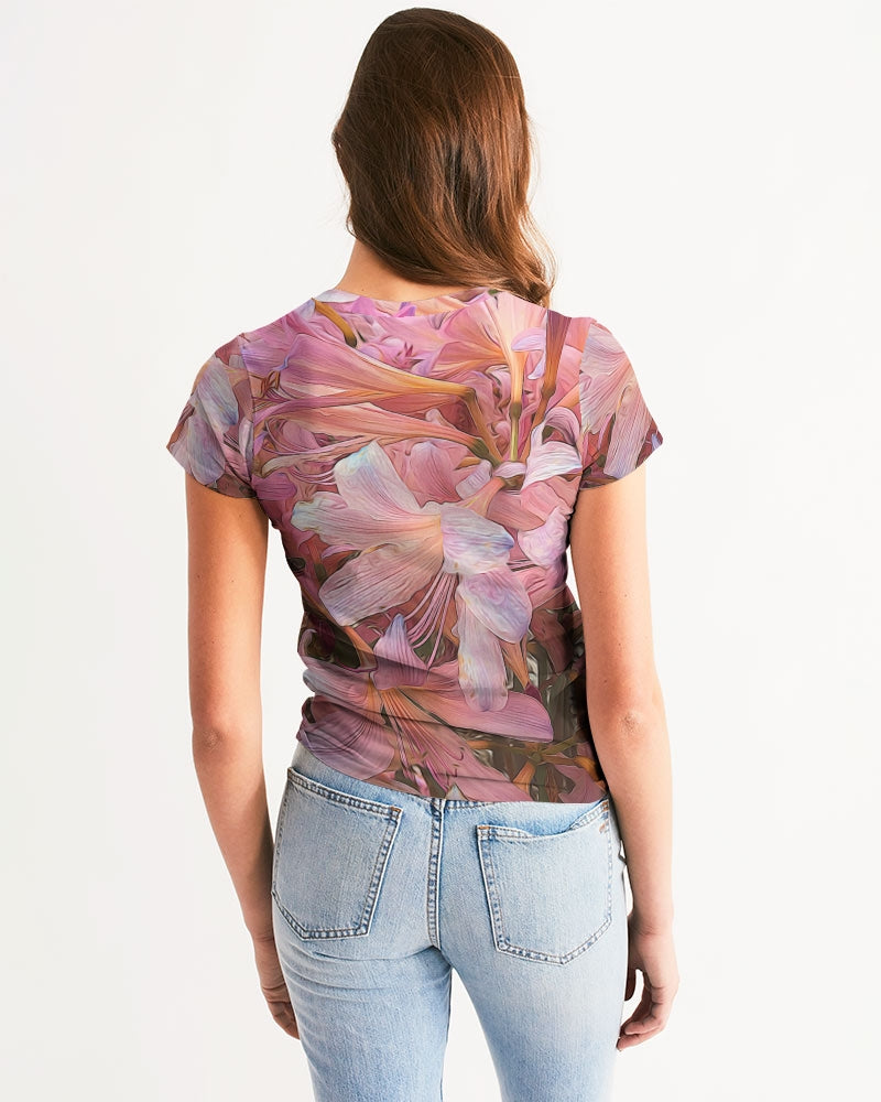 Pink Amaryllis Women's Tee