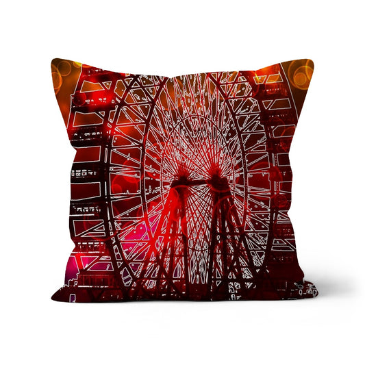 Bokeh Light Ferris Wheel Cushion