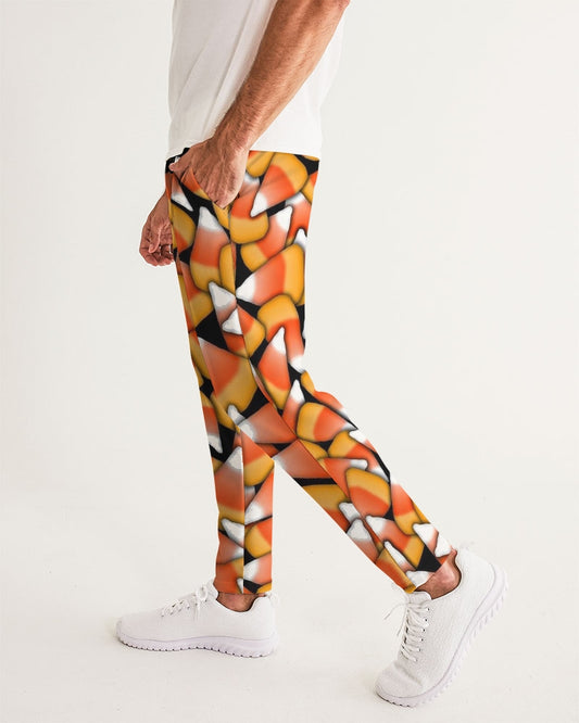 Candy Corn Pattern Men's Joggers