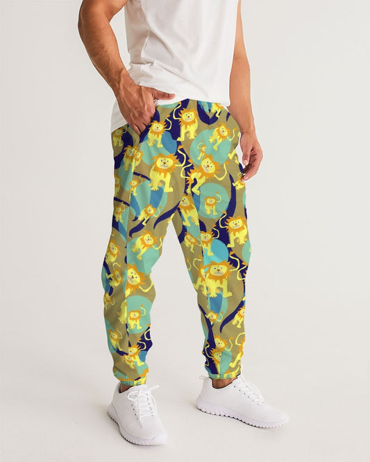 Lion Pattern Men's Track Pants