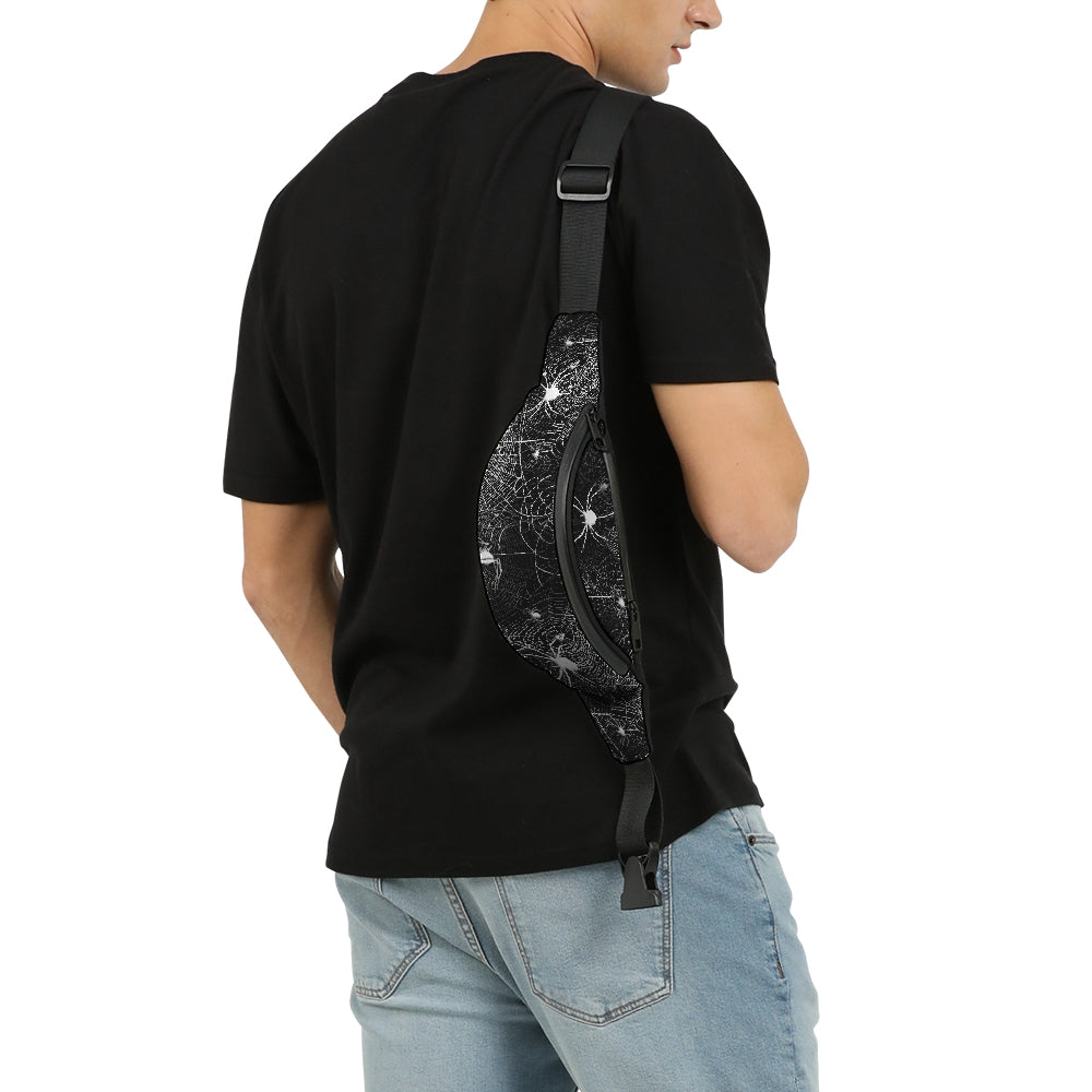 Spider Webs Crossbody Sling Bag