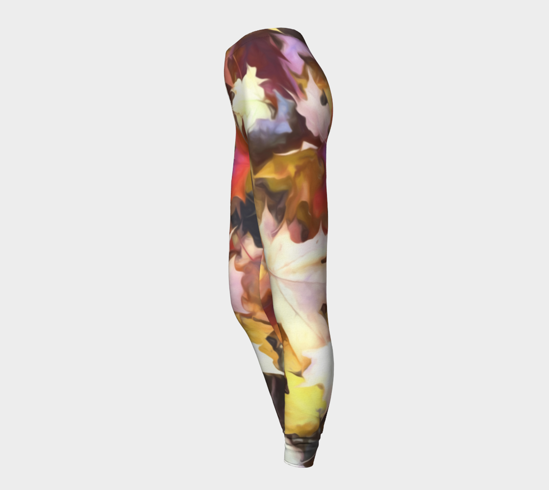 Fall leaves Bright Leggings