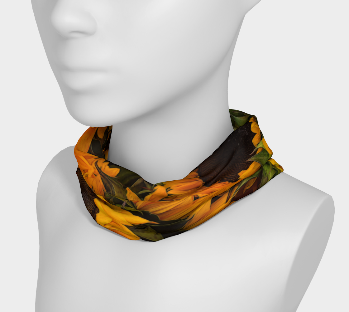 Sunflower Basket Headband