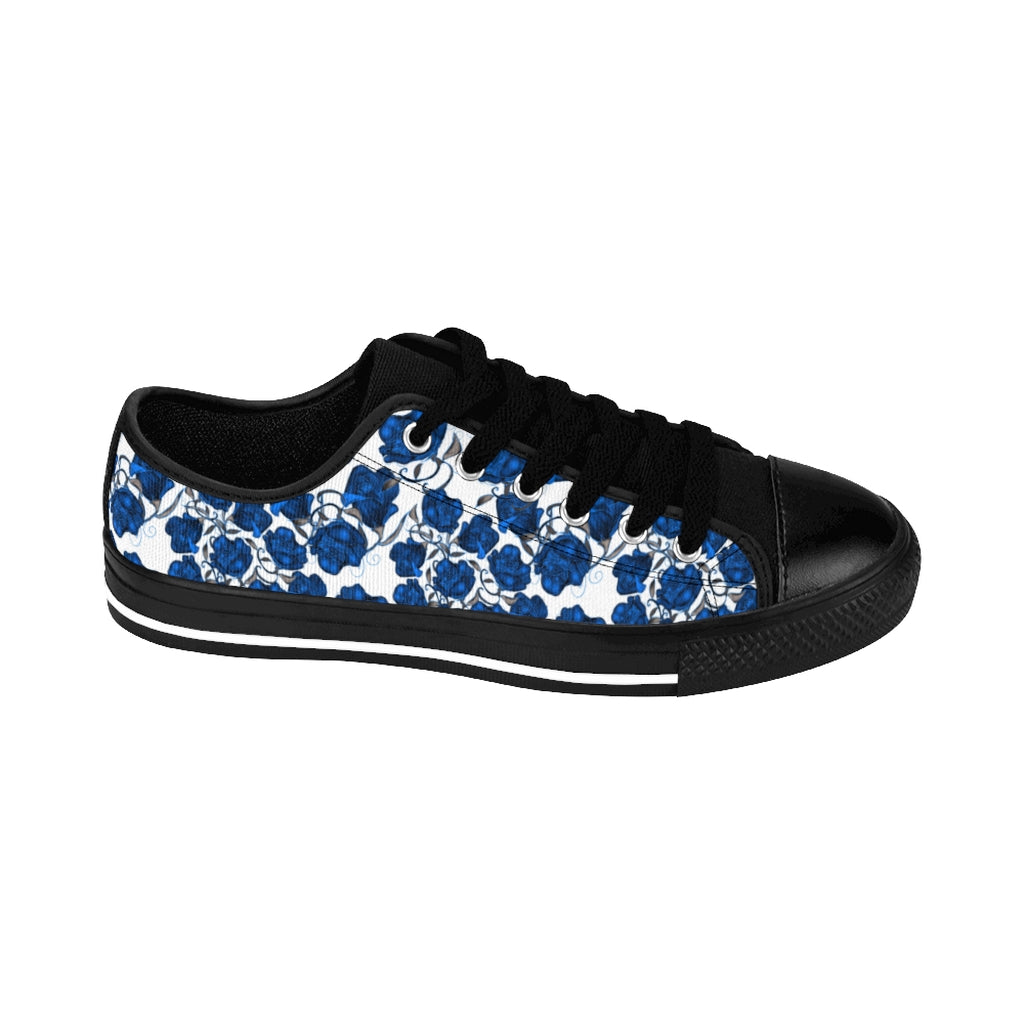 Blue Roses Women's Sneakers