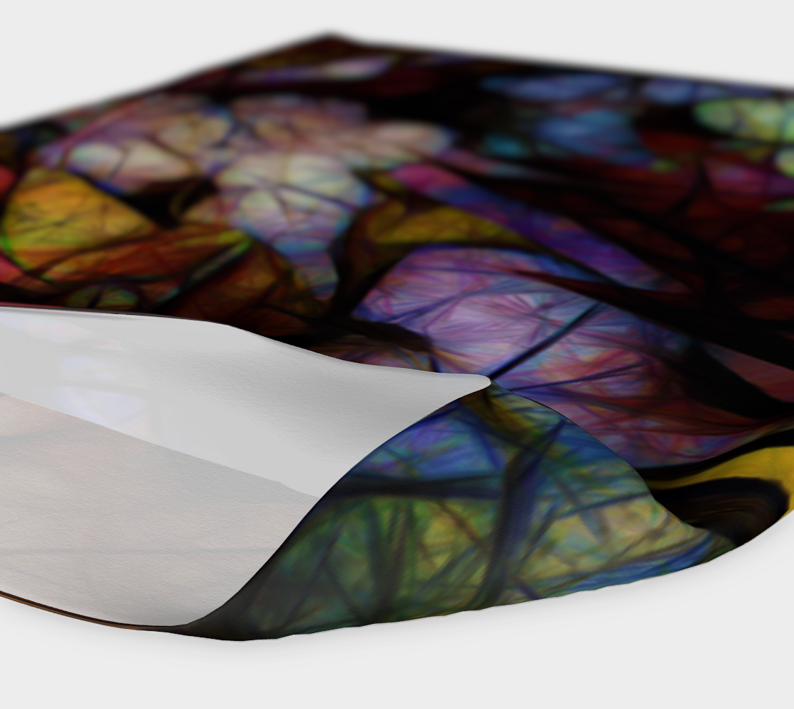 Fall Leaves Abstract Headband