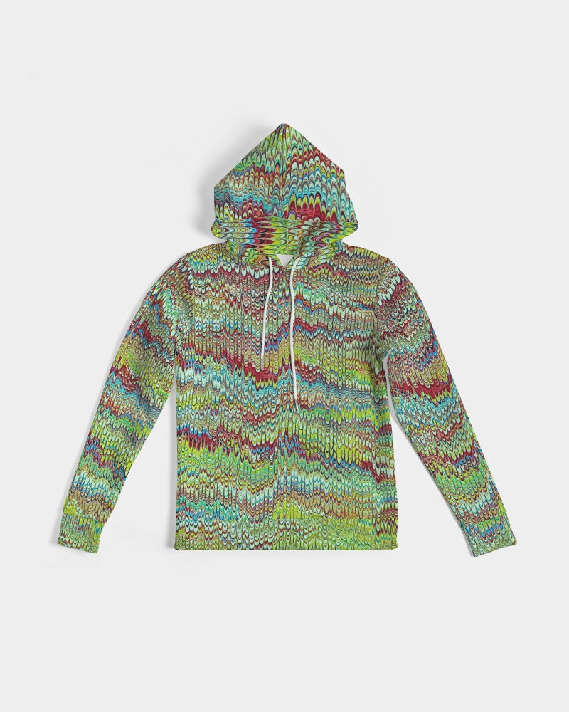 Cool Green Marbled Women's Hoodie
