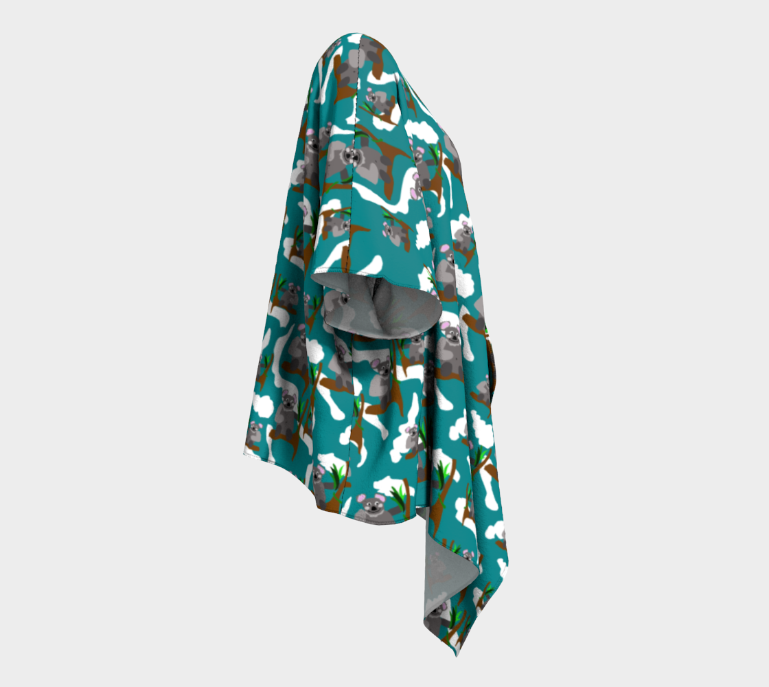Koala Bears Drapes Kimono