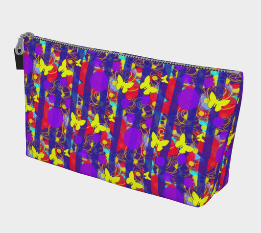 Happy Spring Pattern Makeup Bag