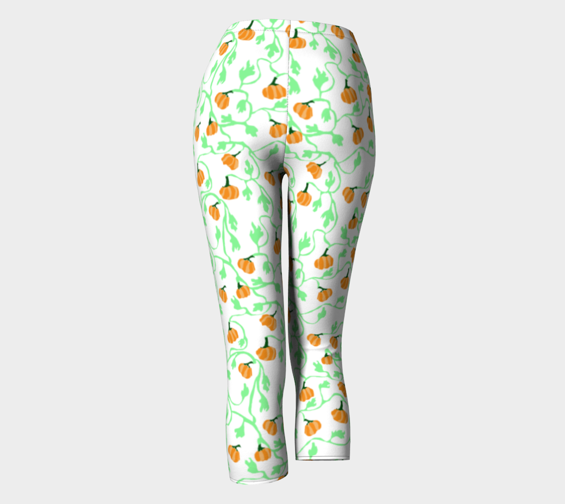 Pumpkin Vines Capris