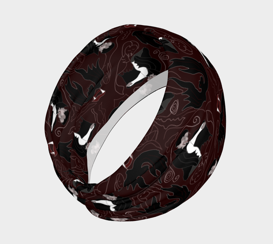 Vampire Pattern Headband