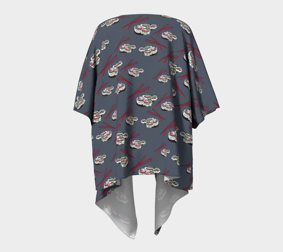 Sushi Draped Kimono