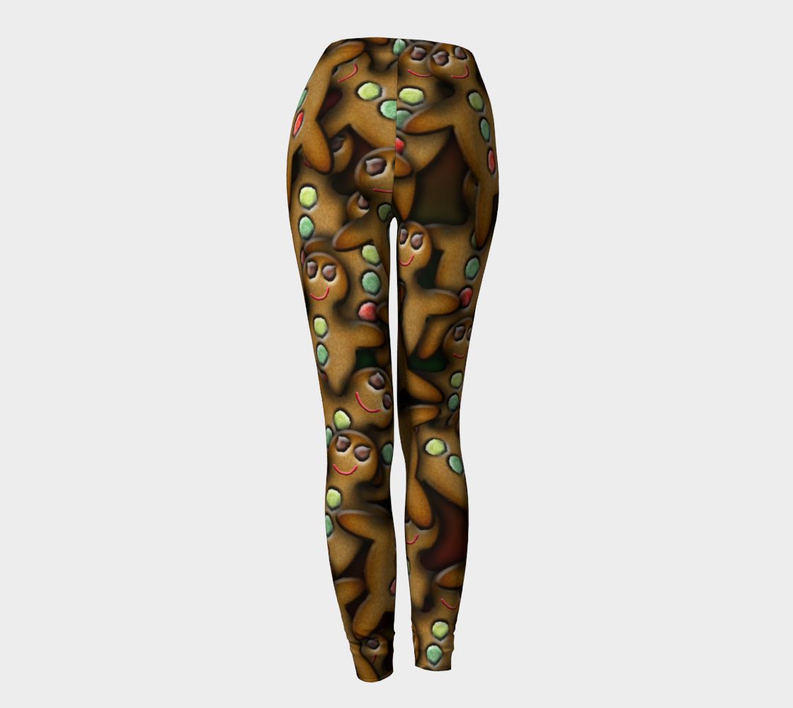 Gingerbread Man Leggings