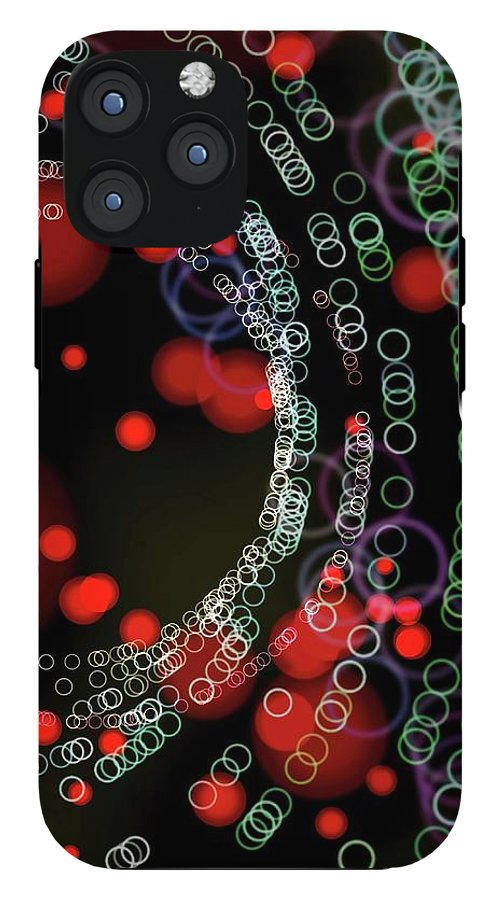 Blinking Rings Bokeh #1 - Phone Case