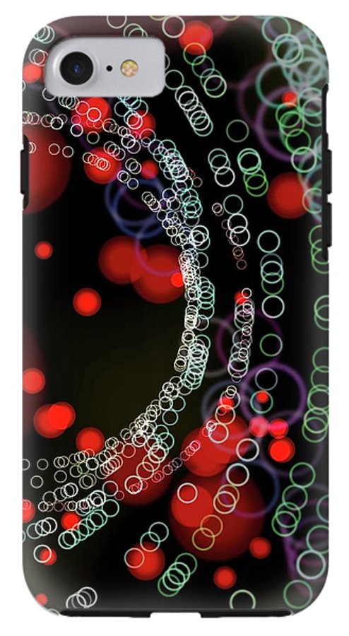Blinking Rings Bokeh #1 - Phone Case