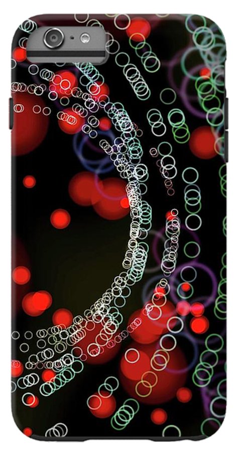 Blinking Rings Bokeh #1 - Phone Case