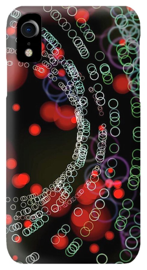 Blinking Rings Bokeh #1 - Phone Case