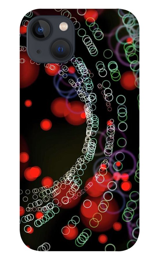 Blinking Rings Bokeh #1 - Phone Case