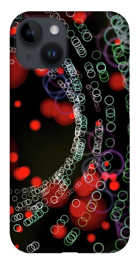 Blinking Rings Bokeh #1 - Phone Case