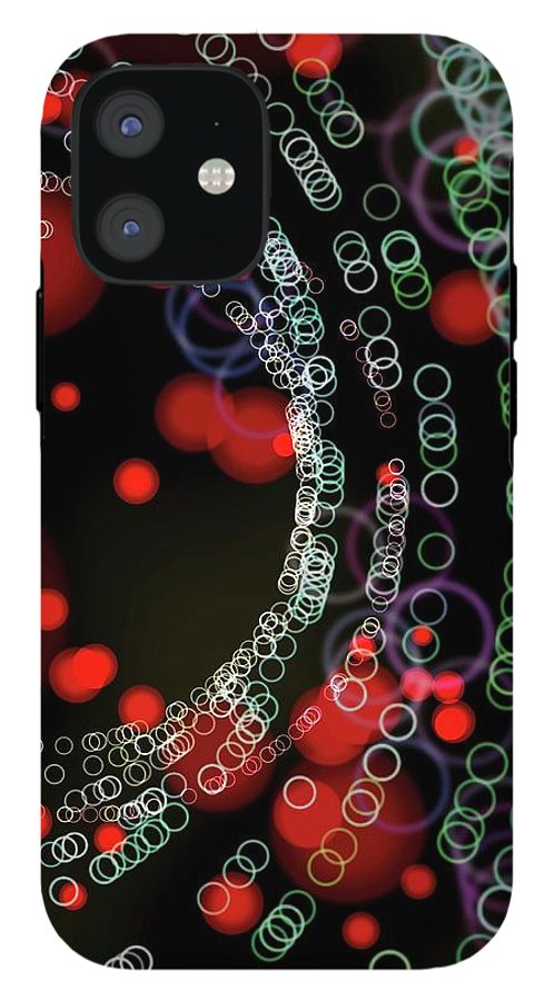 Blinking Rings Bokeh #1 - Phone Case