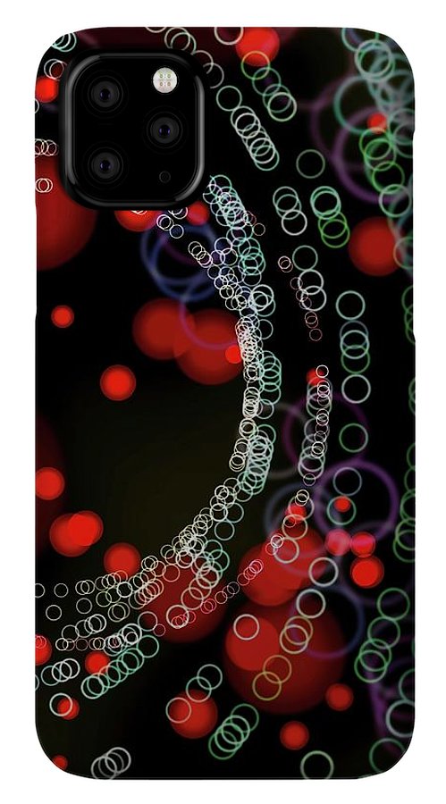 Blinking Rings Bokeh #1 - Phone Case