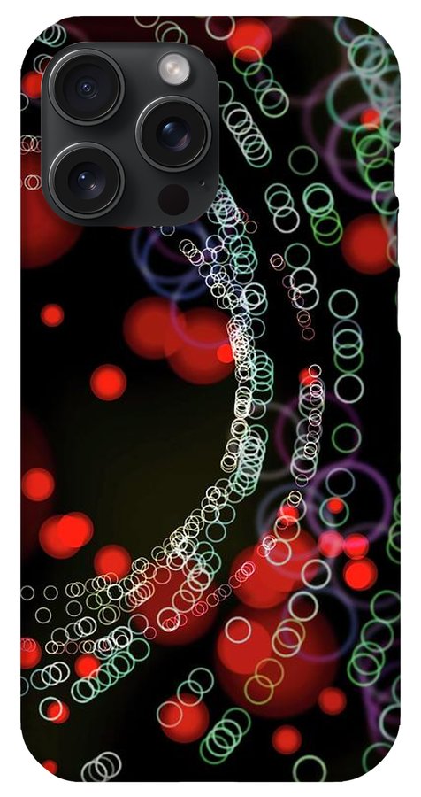 Blinking Rings Bokeh #1 - Phone Case
