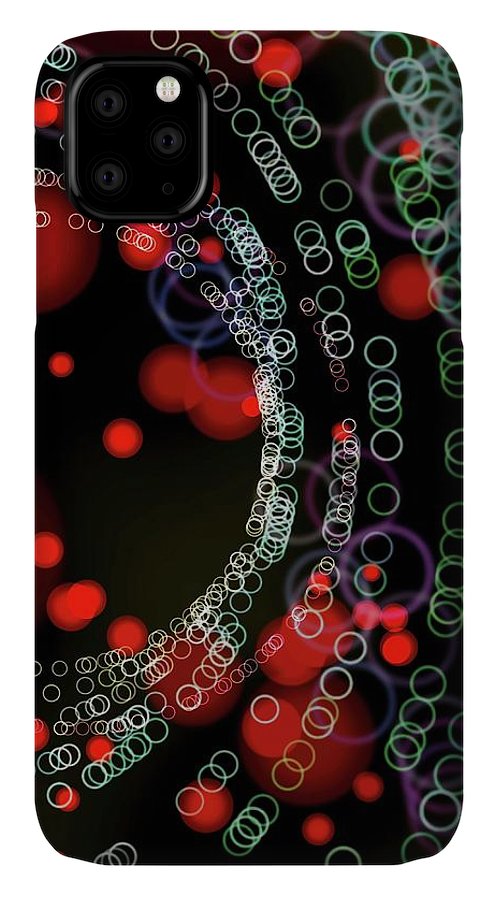 Blinking Rings Bokeh #1 - Phone Case