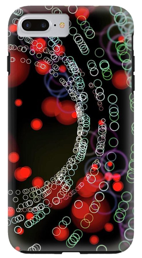Blinking Rings Bokeh #1 - Phone Case