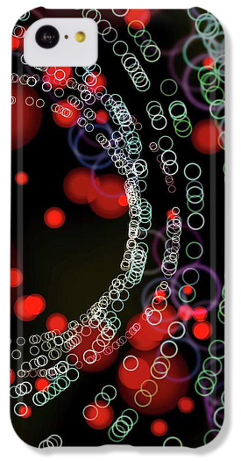 Blinking Rings Bokeh #1 - Phone Case