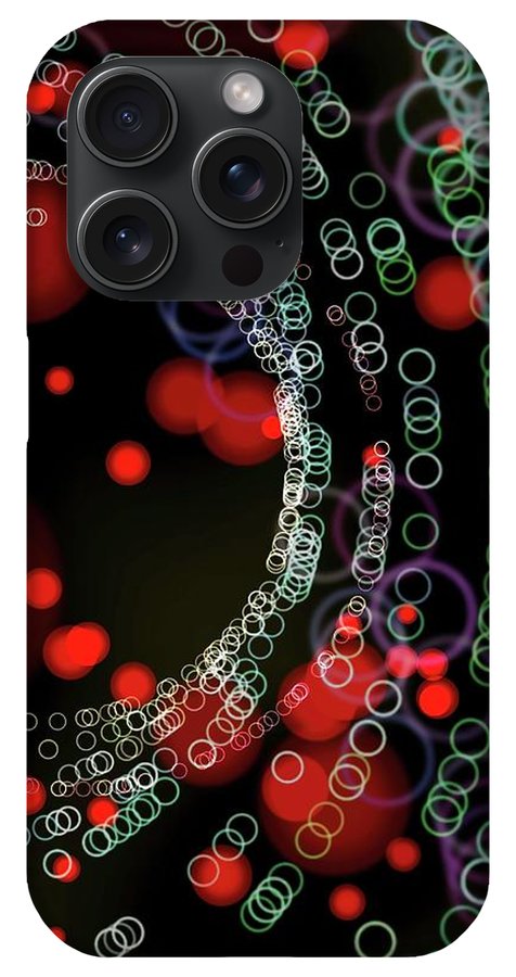 Blinking Rings Bokeh #1 - Phone Case