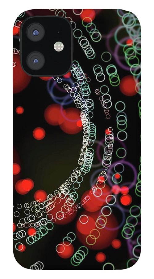 Blinking Rings Bokeh #1 - Phone Case