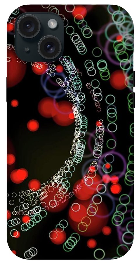 Blinking Rings Bokeh #1 - Phone Case