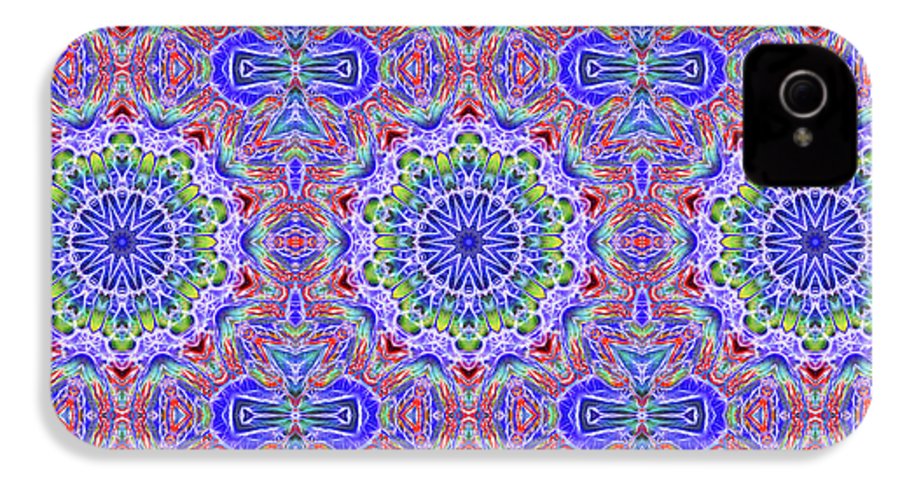 Blue Red Kaleidoscope #1 - Phone Case