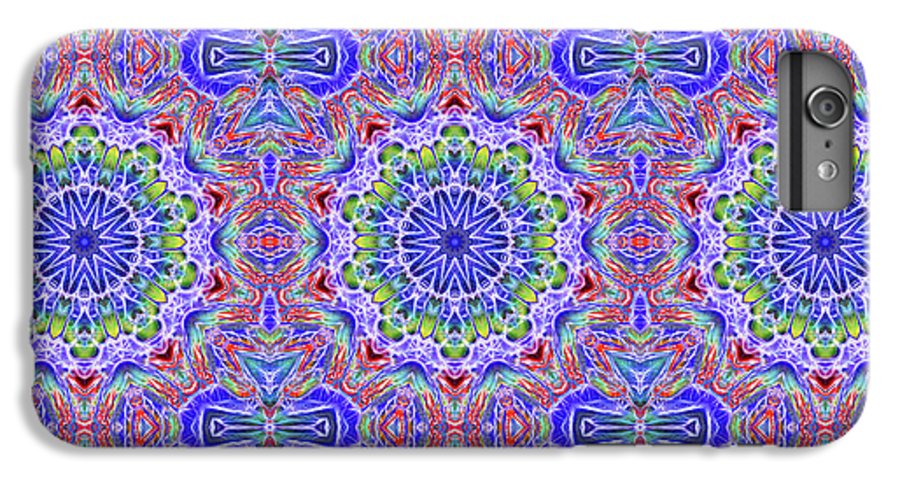 Blue Red Kaleidoscope #1 - Phone Case
