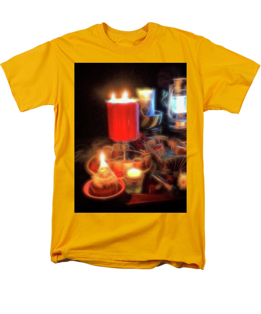 Candle Still Life - Men's T-Shirt (Regular Fit)
